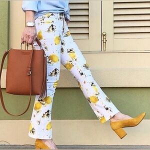 Anthropologie Pilcro Lemon Grove High-Rise Croppped Jeans (Size 31)